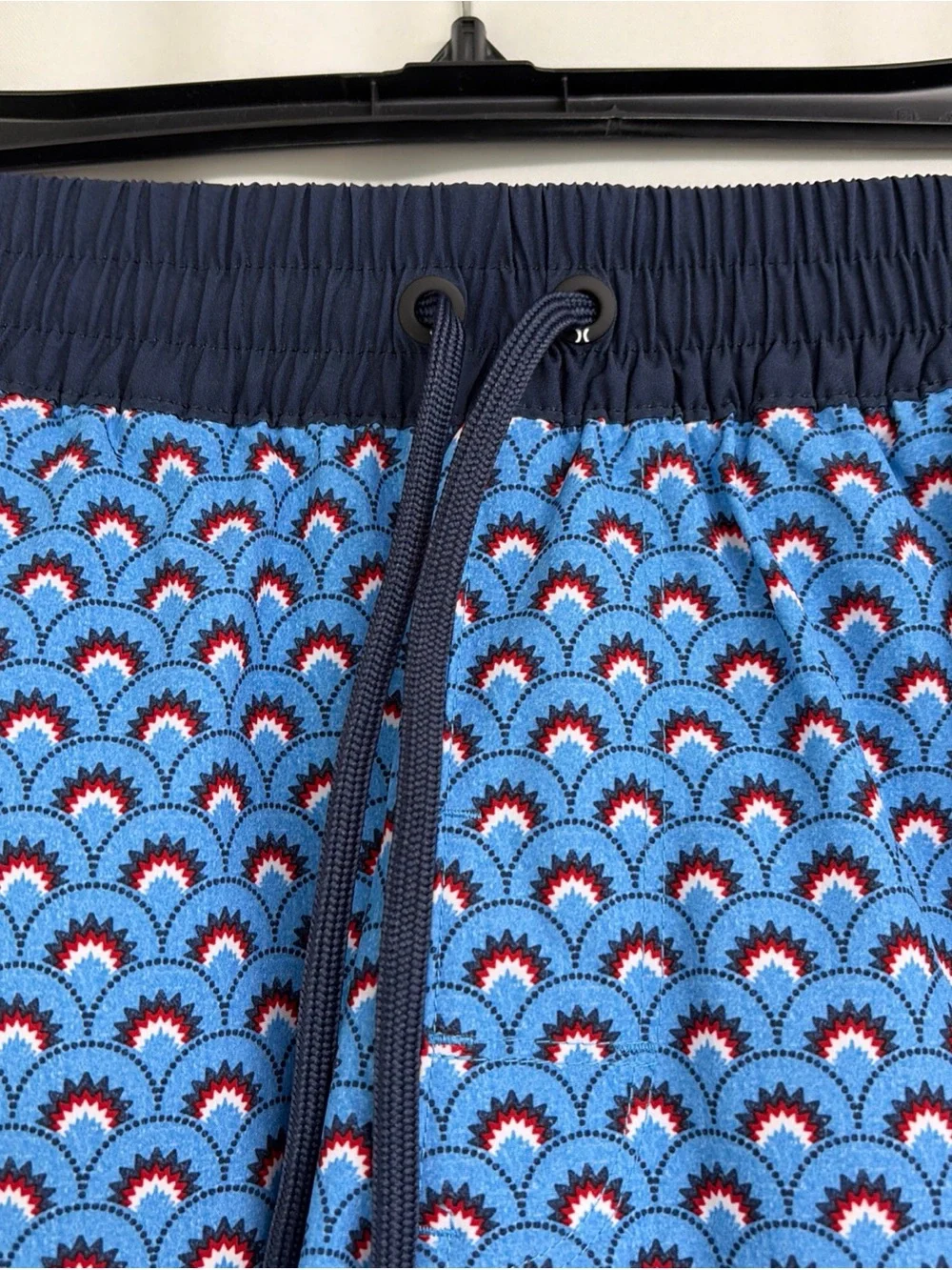 NWT Hurley Men’s Small Bliss Blue American Burst Volley Swim Shorts $50